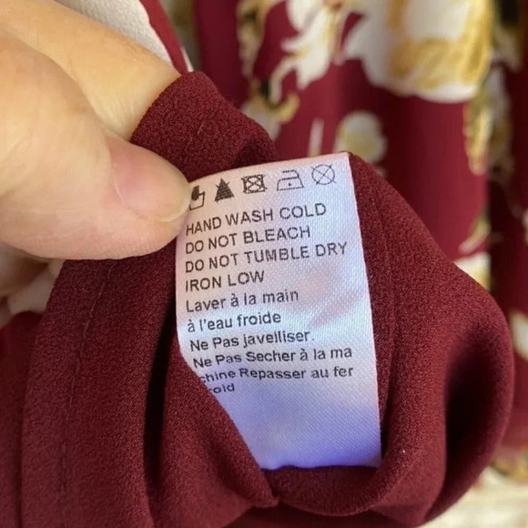 Lucca Floral High Neck Mini Dress - Picture 9 of 10